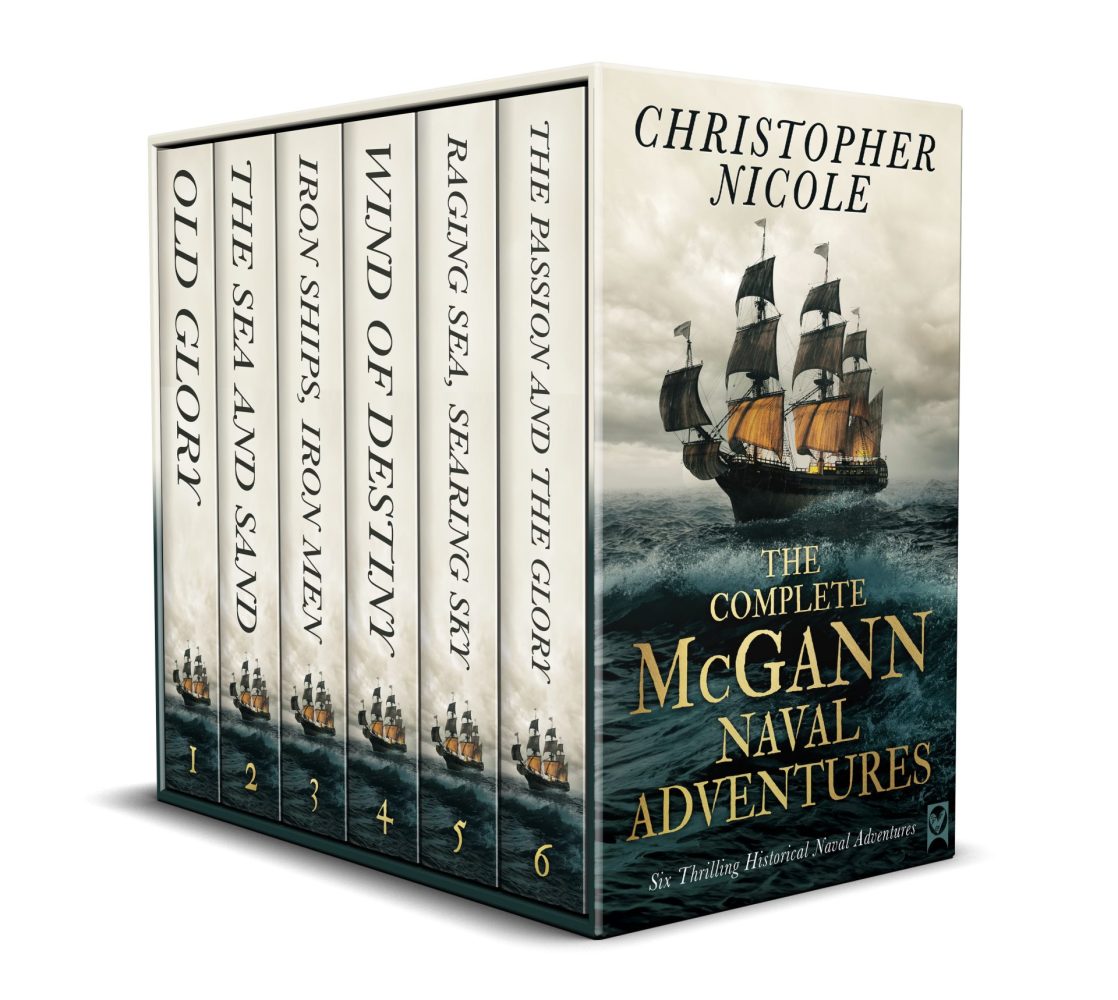 THE COMPLETE MCGANN NAVAL ADVENTURES BOX SET COVER