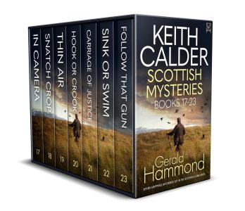 KEITH CALDER SCOTTISH MYSTERIES BOOKS 17-23 BOX SET COVER