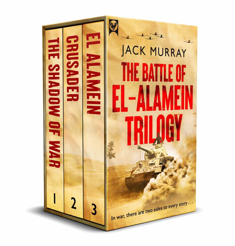 THE BATTLE OF EL-ALAMEIN TRILOGY BOOKS 1–3 BOX SET COVER