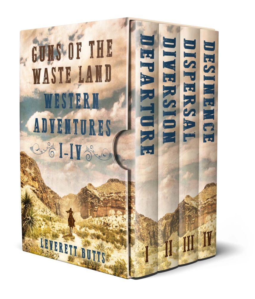 GUNS OF THE WASTE LAND WESTERN ADVENTURES I–IV BOX SET COVER