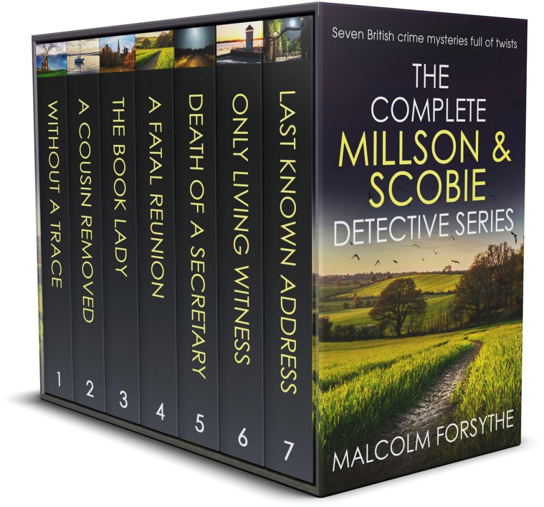 THE COMPLETE MILLSON AND SCOBIE DETECTIVE SERIES BOX SET COVER