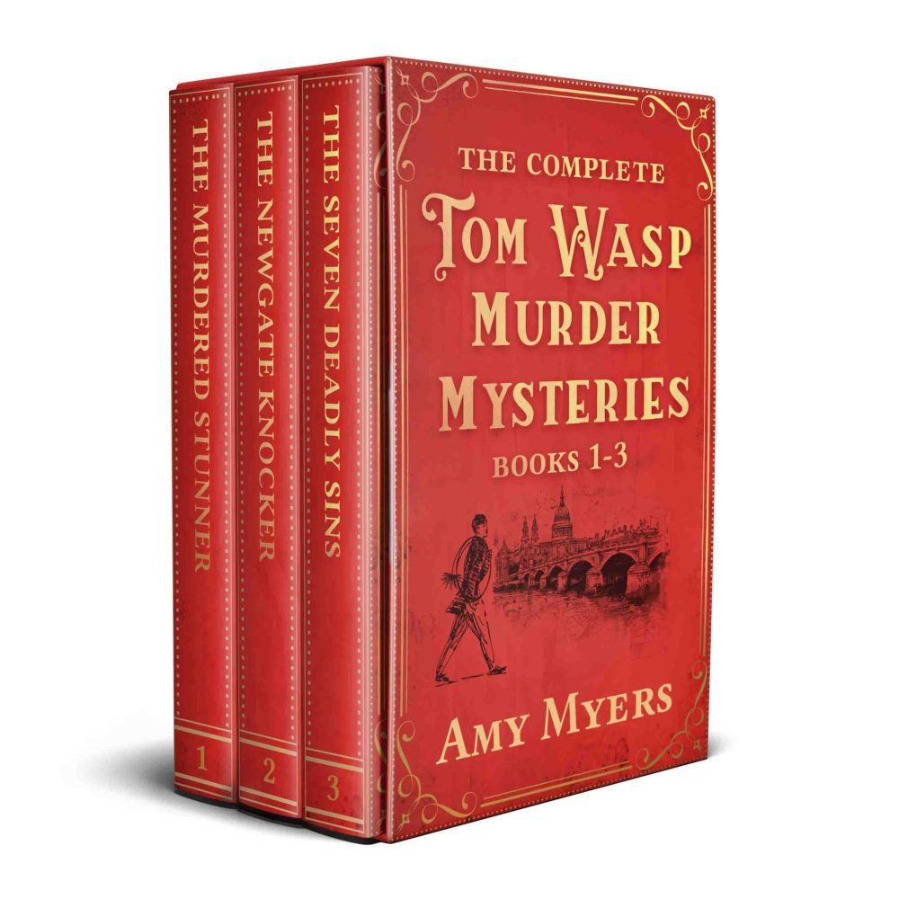 THE COMPLETE TOM WASP MURDER MYSTERIES BOOKS 1–3 BOX SET COVER